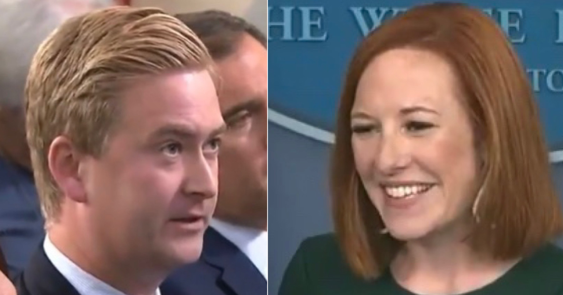 Psaki Attempts To Mock Peter Doocy After He Asks Her A Question About