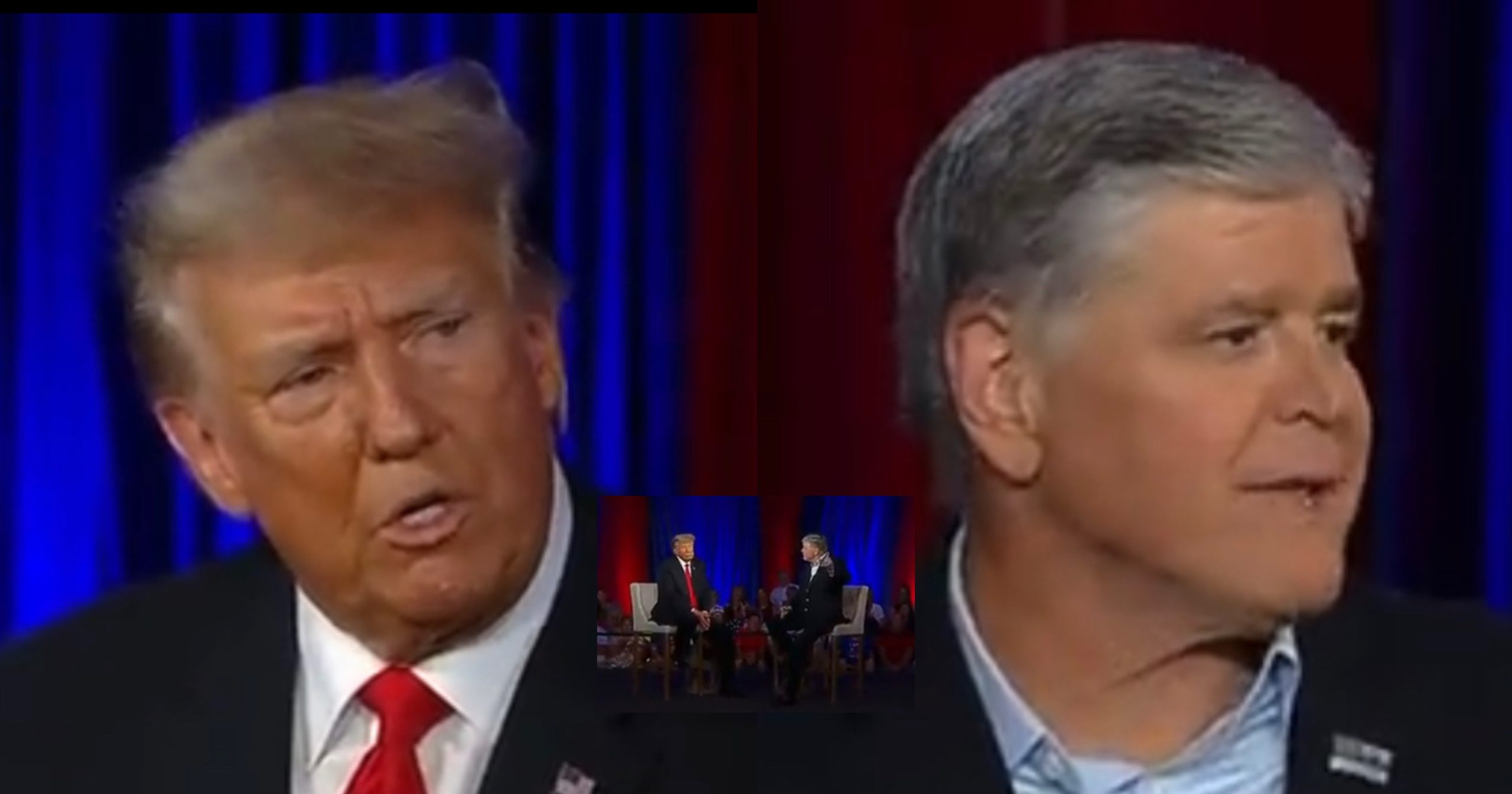 Sean Hannity Booed by His Own Audience After Challenging Donald Trump ...