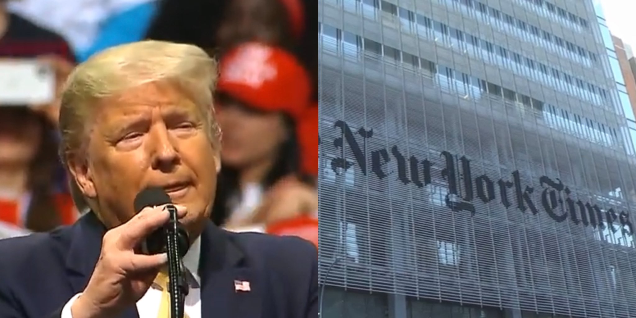 Trump Campaign Sues New York Times For Millions Over Libel Regarding Russian Conspiracies 
