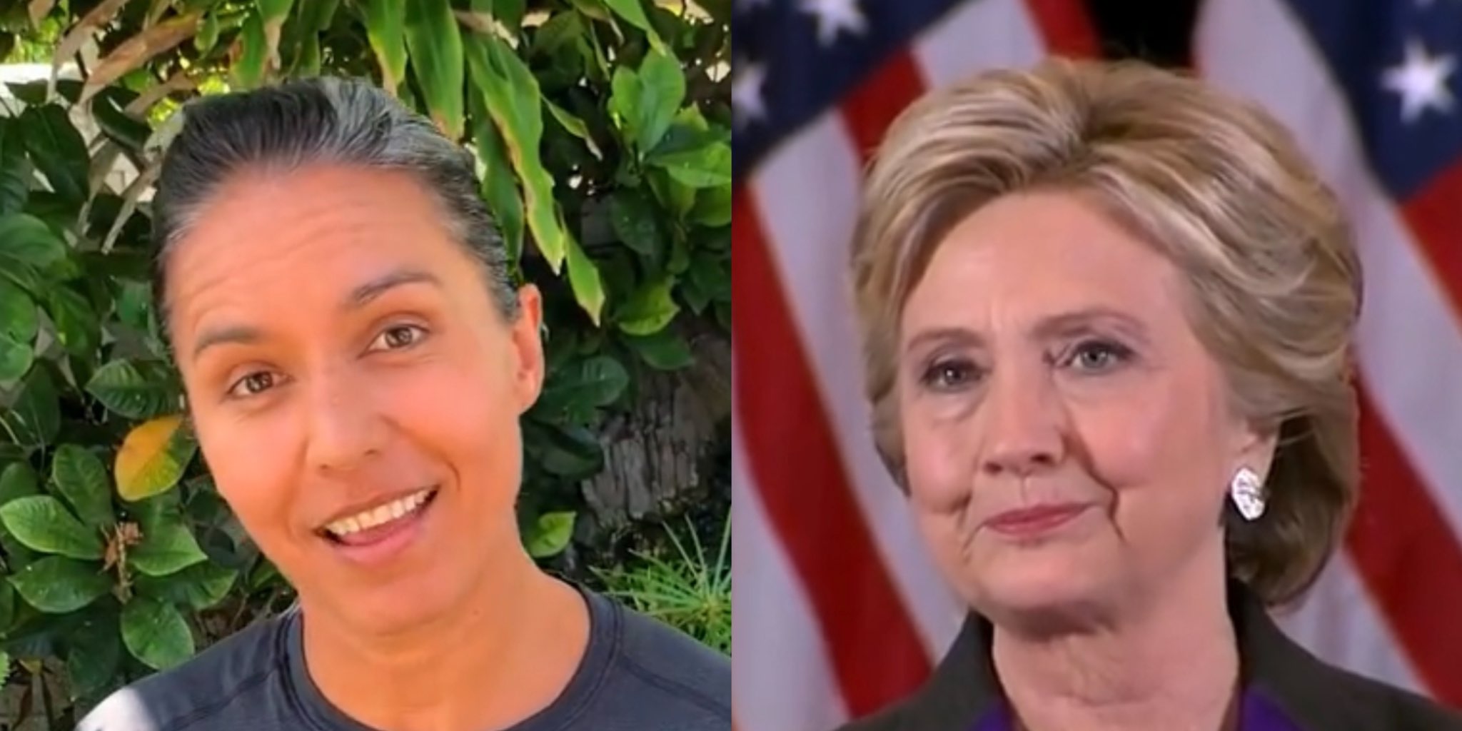 Tulsi Joins the Swamp, Drops Lawsuit Against Hillary Clinton to Help ...