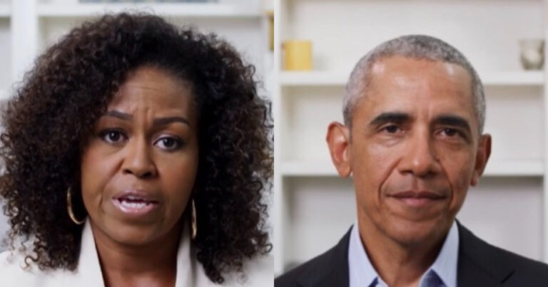 Michelle Obama Asks Graduates To Focus Their Anger While Barack Obama ...