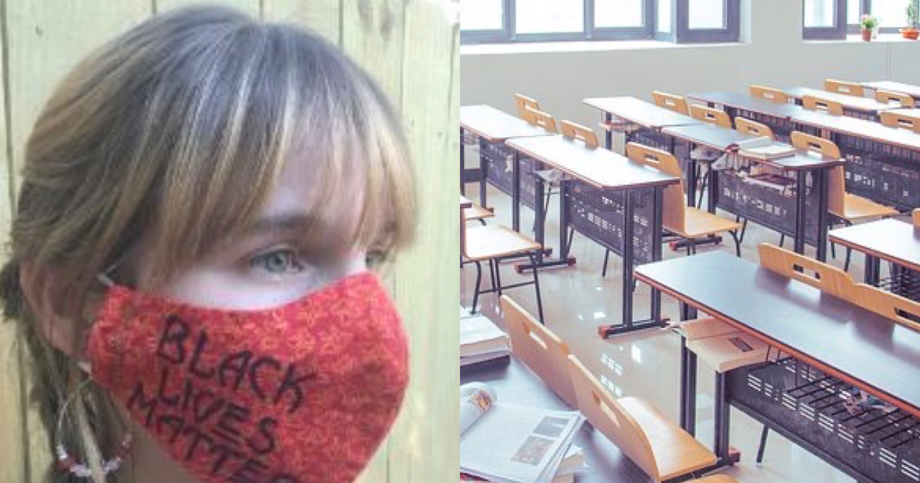 Left-Wing Activist Teacher Canned for Wearing Black Lives Matter Mask After Being Asked Not To - Media Right News