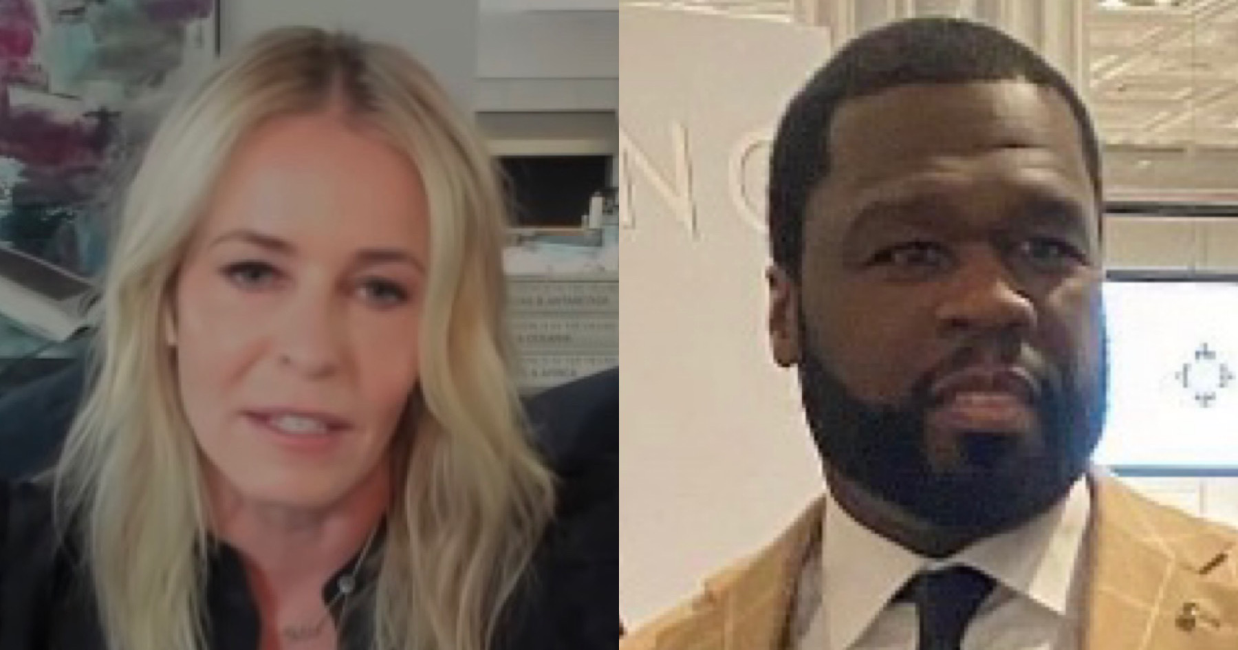 50 Cent Appears To Mock Ex Girlfriend Chelsea Handler By