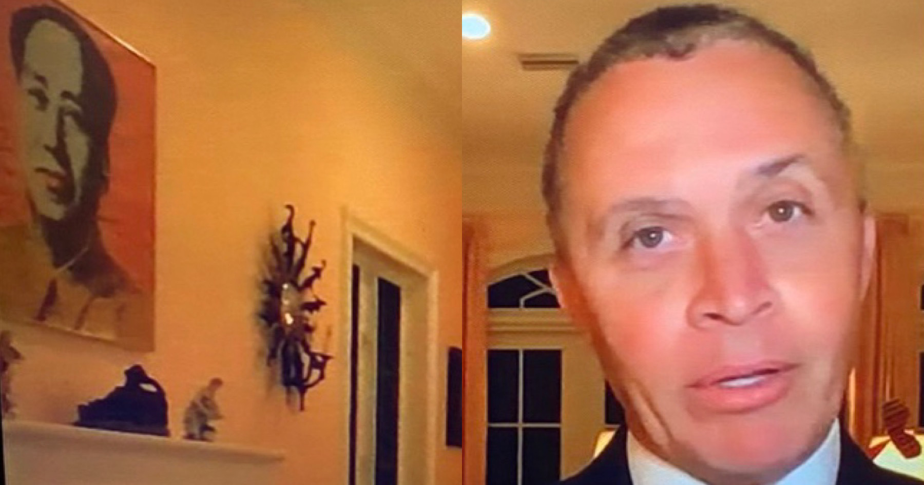 Fox News Guest Caught With Mao Painting in Background Claims He Is 'Just Renting' and 'Didn't Choose the Art' - Media Right News