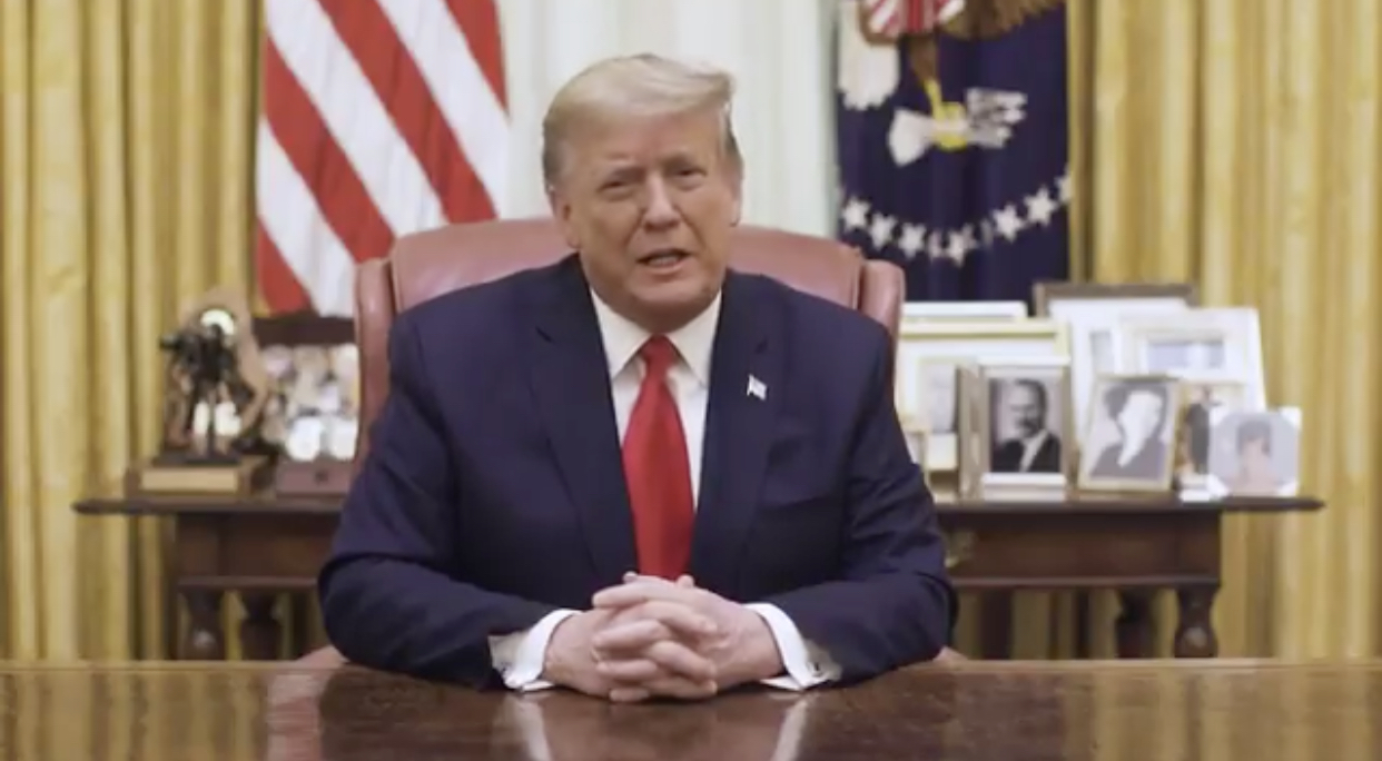 trump speech today