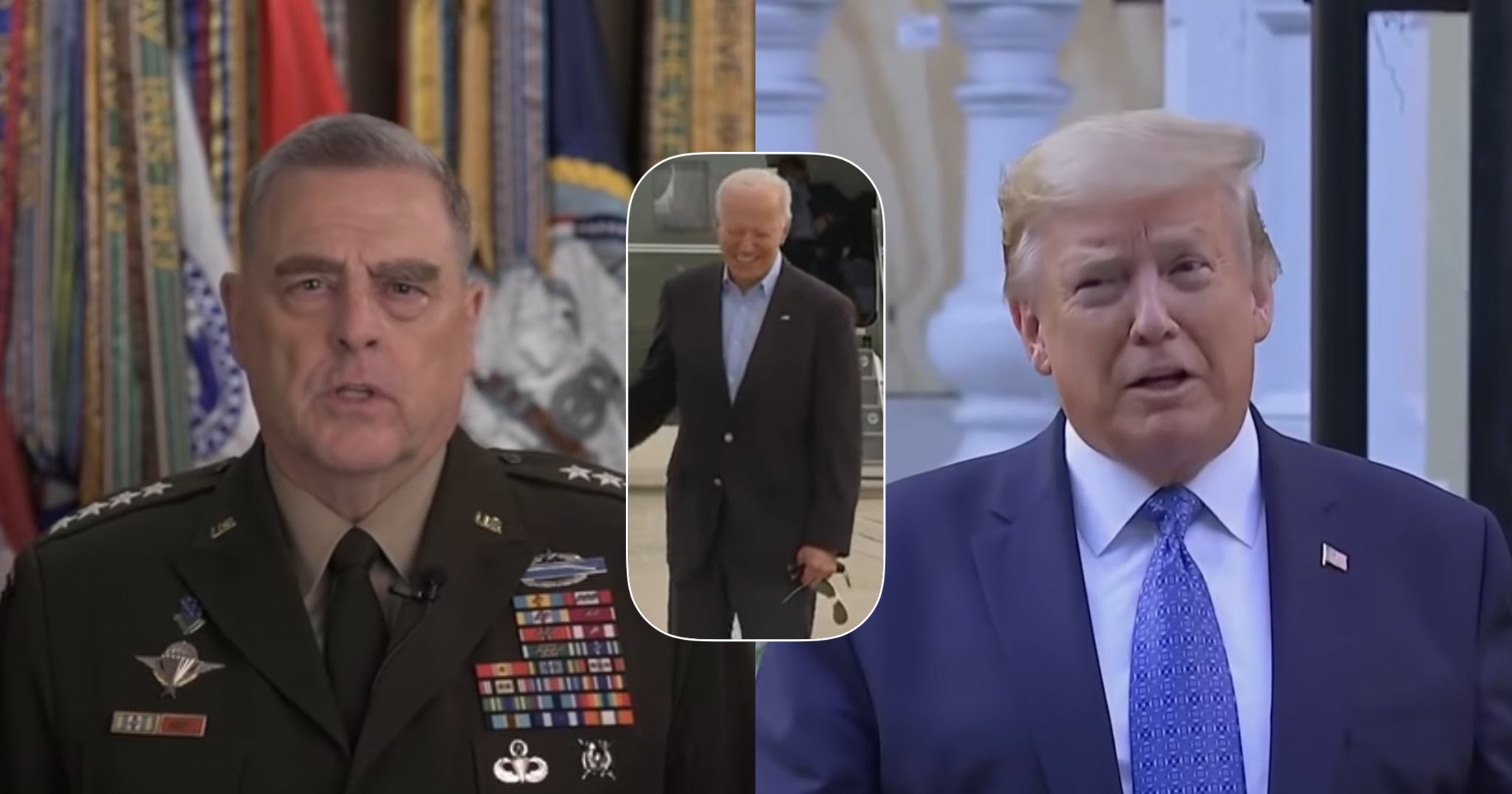 Then-President Trump Wanted Military to Strongly Handle BLM Protesters But General Milley Reportedly Stopped Him - Media Right News