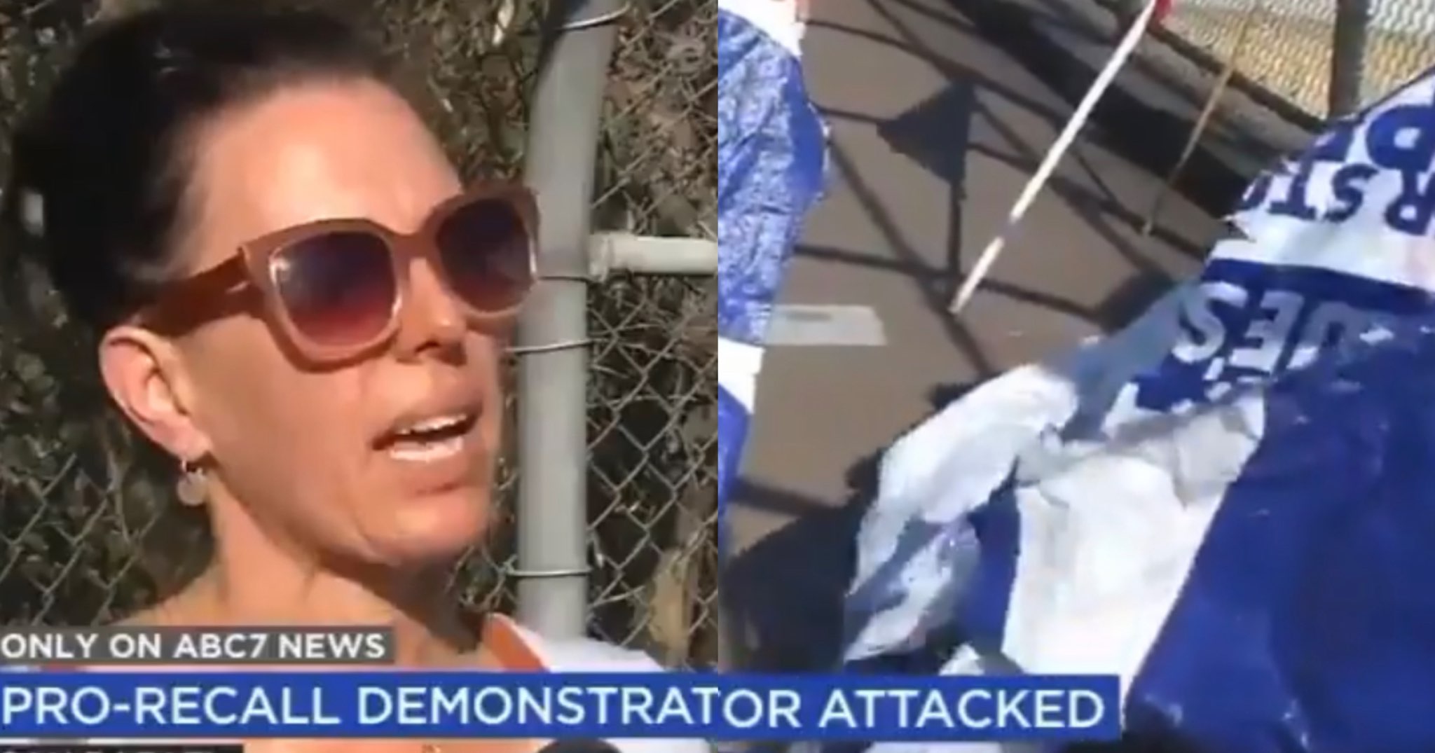 Violent Leftist Wielding Knife Breaks Jaw and Fractures Skull of Pro-Recall Activist in California Ahead of Election - Media Right News