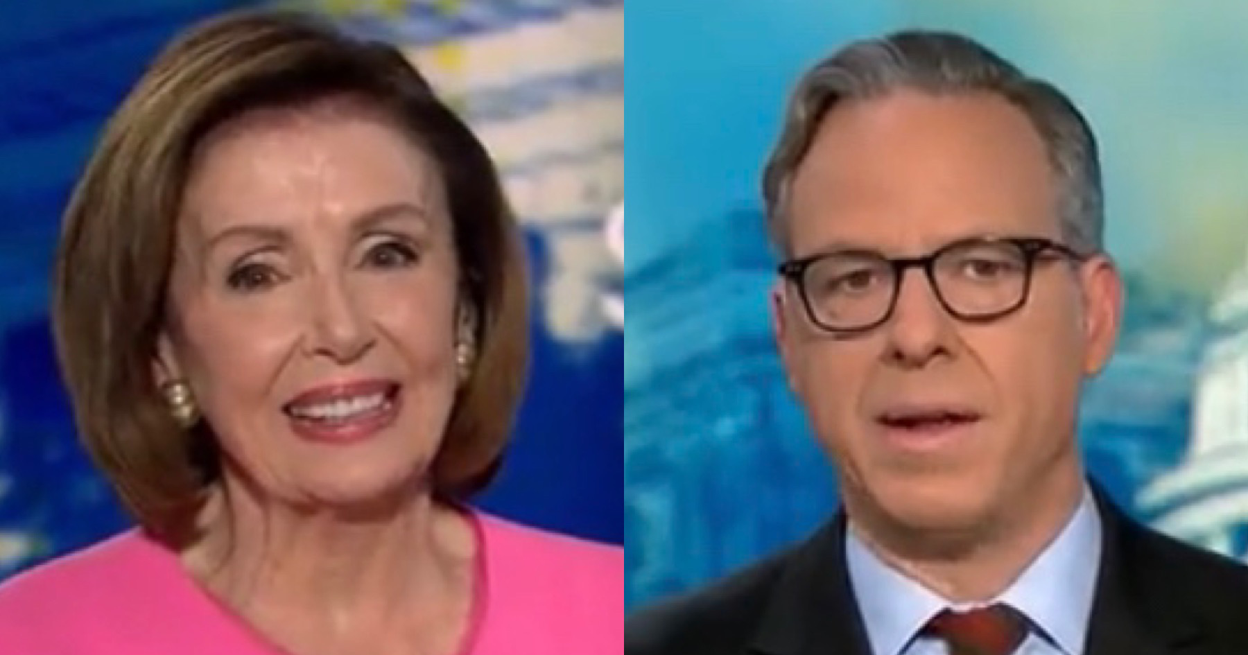 Nancy Pelosi Plays Coy, Gets Snippy When Asked By Jake Tapper if She ...