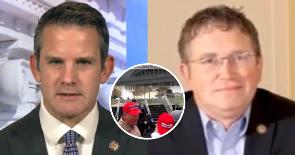 'Apparently He Broke No Laws' Adam Kinzinger Attempts to Resolve Ray Epps Mystery, Thomas Massie Not Convinced - Media Right News