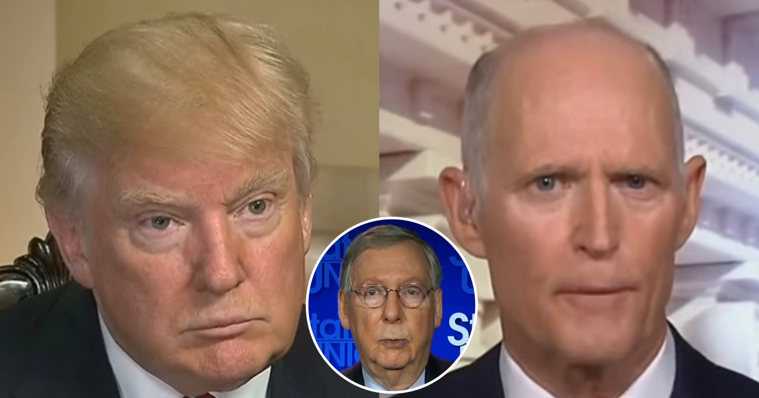 Donald Trump Dooms Mitch McConnell, Officially Proposes Rick Scott Take ...