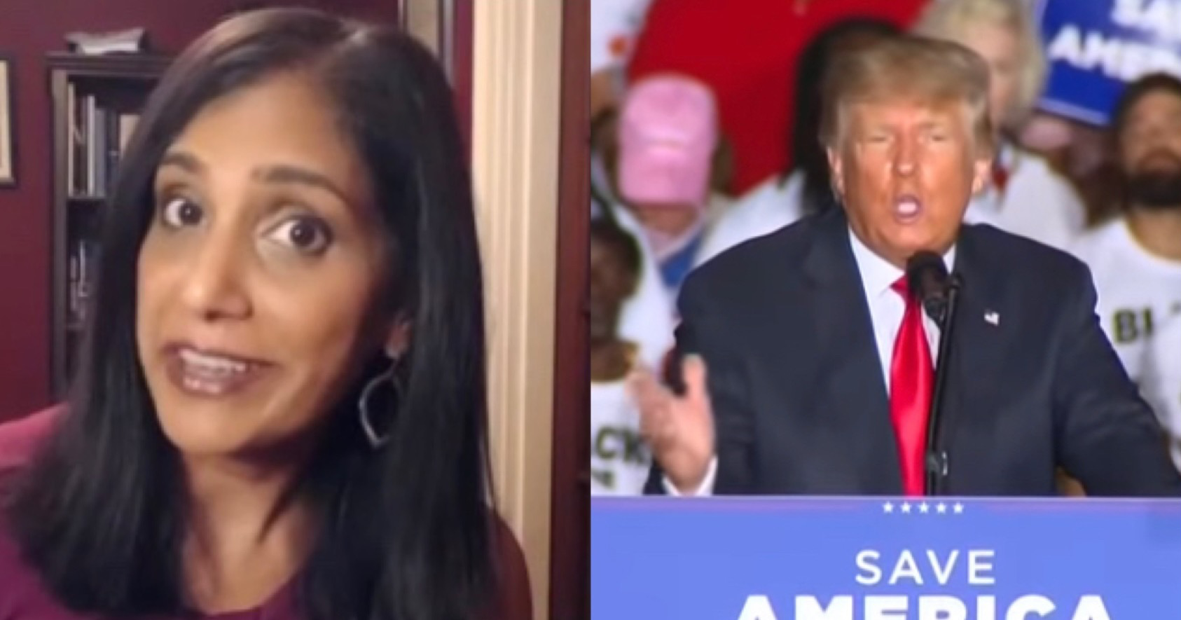 Cnn Analyst Asha Rangappa Bizarrely Ties Trump Into Audience Reaction To Oscars Incident Media