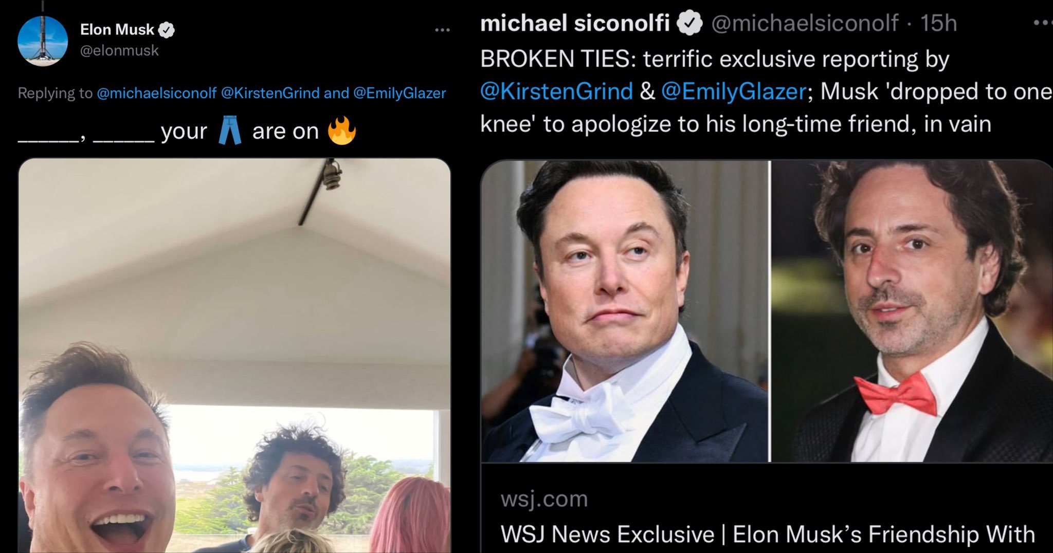 Elon Musk Destroys ’Fake News’ WSJ With Pic Of Himself Hanging Out With ...