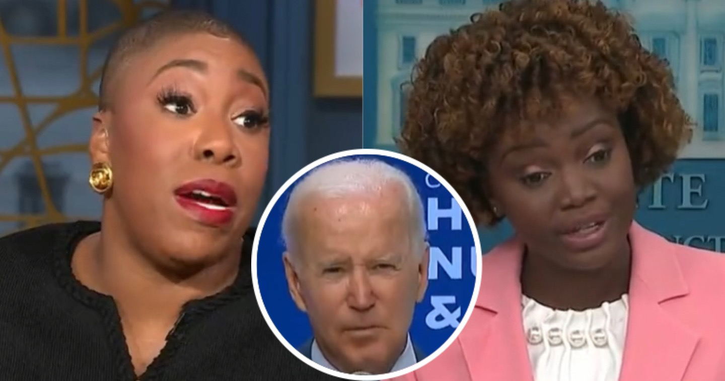 Former Kamala Harris Spokesperson Symone Sanders Admits Karine Jean ...