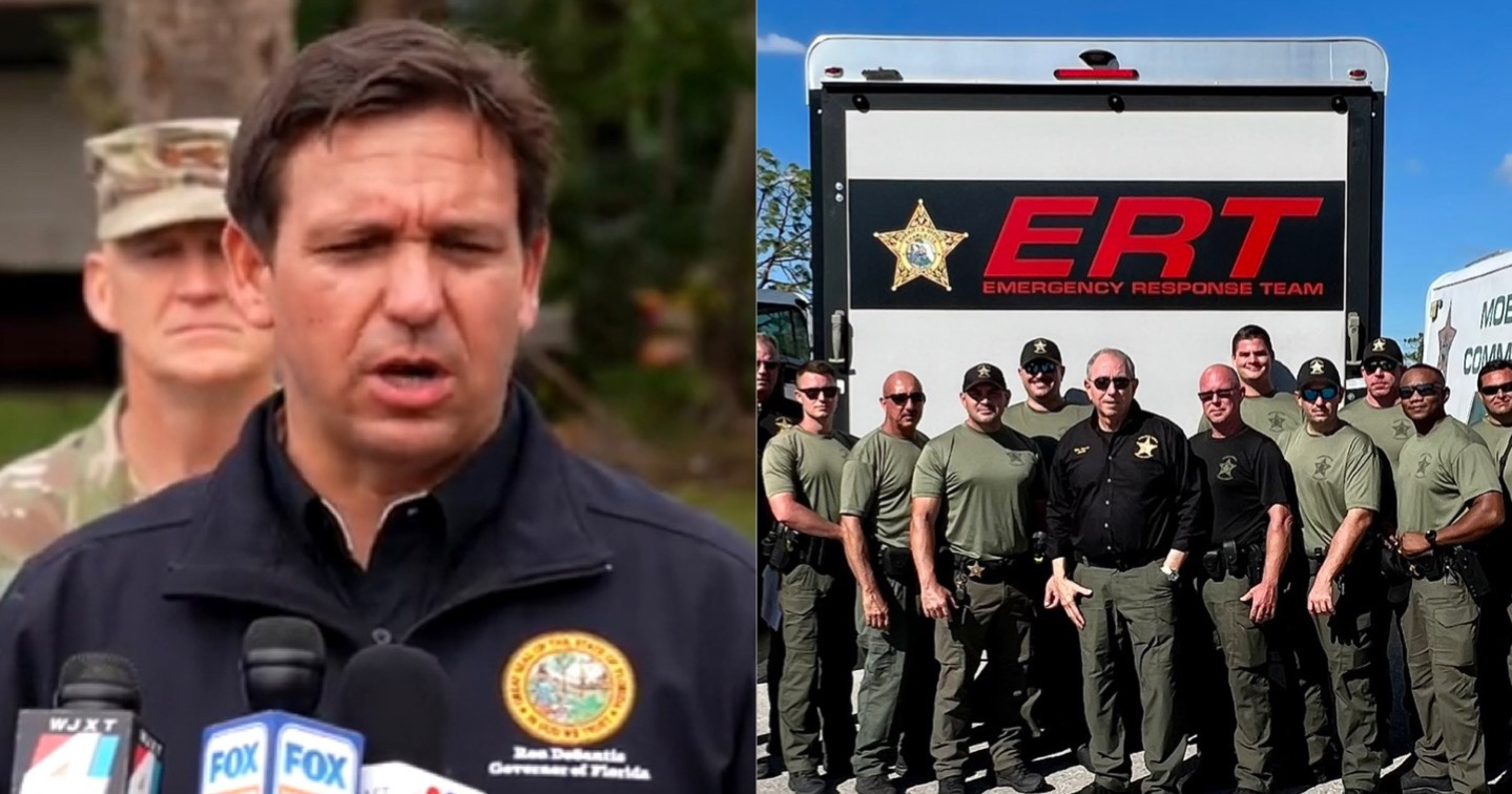 Ron DeSantis Delivers Stark Warning To Would-Be Hurricane Ian Looters ...