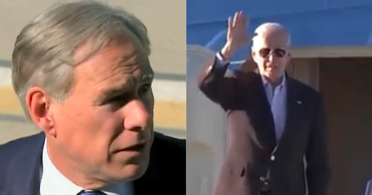 Greg Abbott Humiliates Joe Biden During Border Visit, Hands Him Letter ...