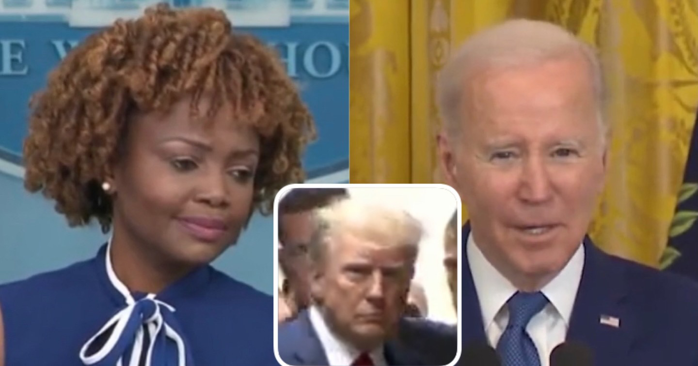 Karine Jean-Pierre Claims Joe Biden isn't Focused on Donald Trump's ...