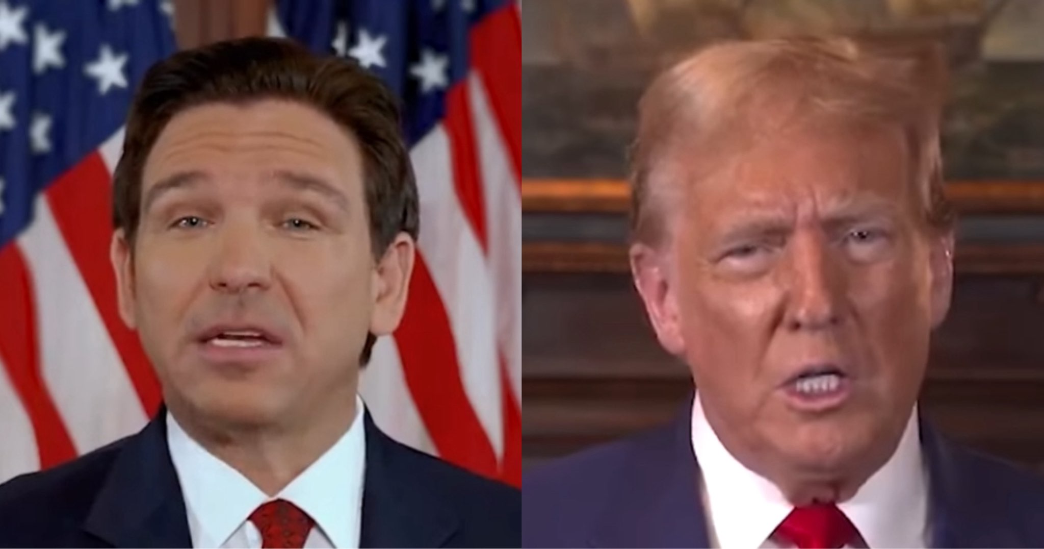 Broken, Turncoat, 'Shell of a Man' Ron DeSantis Caves, Will Crawl Back ...